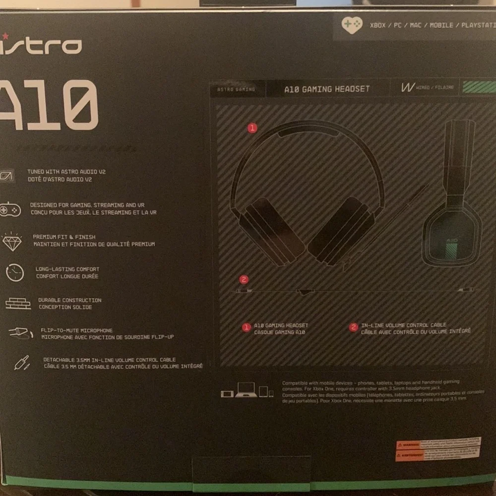 Astro brand new, not wireless great set